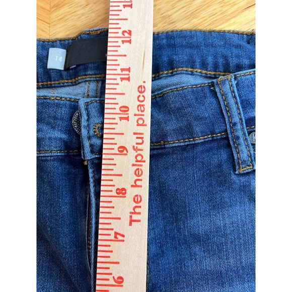 Kut From The Kloth Womens Jeans Size 14 Ankle Skinny Jeans Dark Wash Stretch - Picture 7 of 15